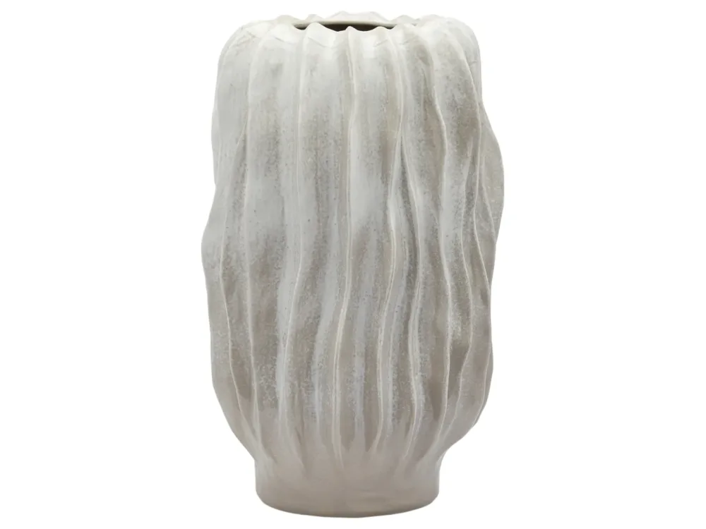 Edg Vase Keramik Cremè B: 61 cm  | Schubiger Möbel
