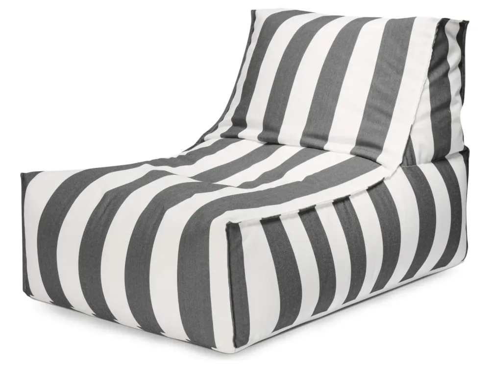 Magma Outdoor-Sitzsack Santorin Rock Schwarz | Schubiger Möbel