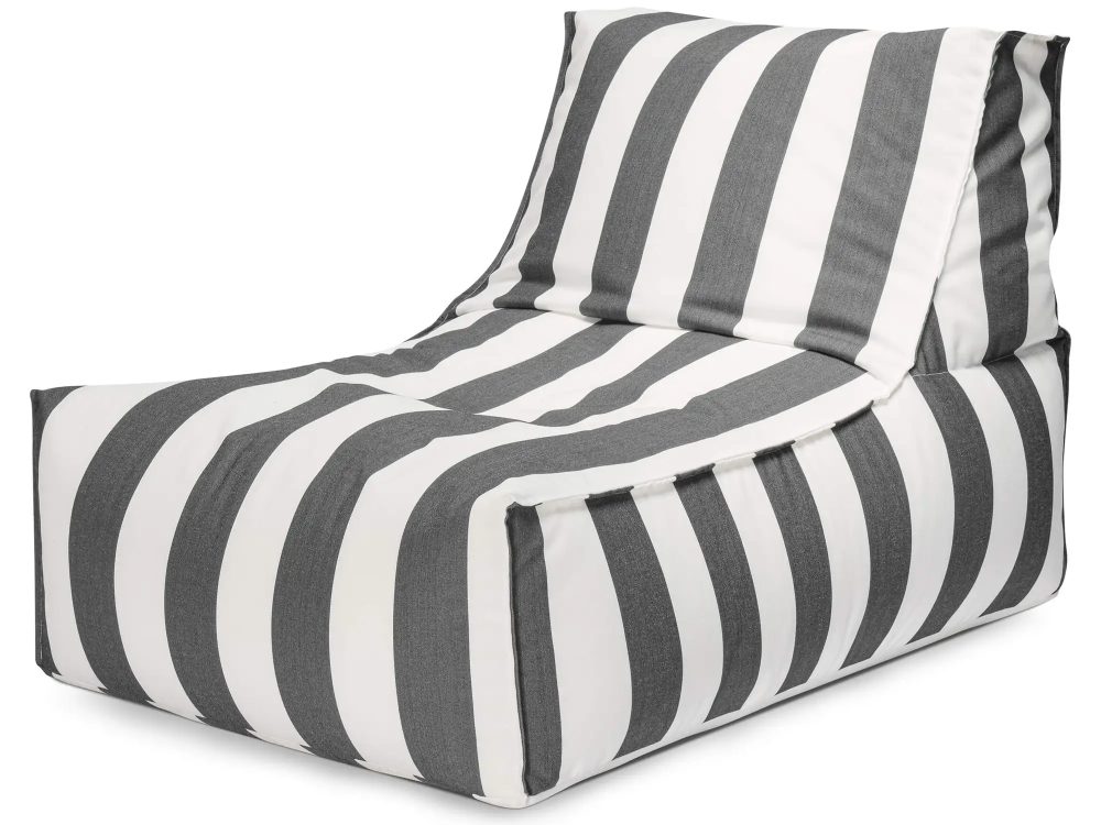 Magma Outdoor-Sitzsack Santorin Rock Schwarz | Schubiger Möbel