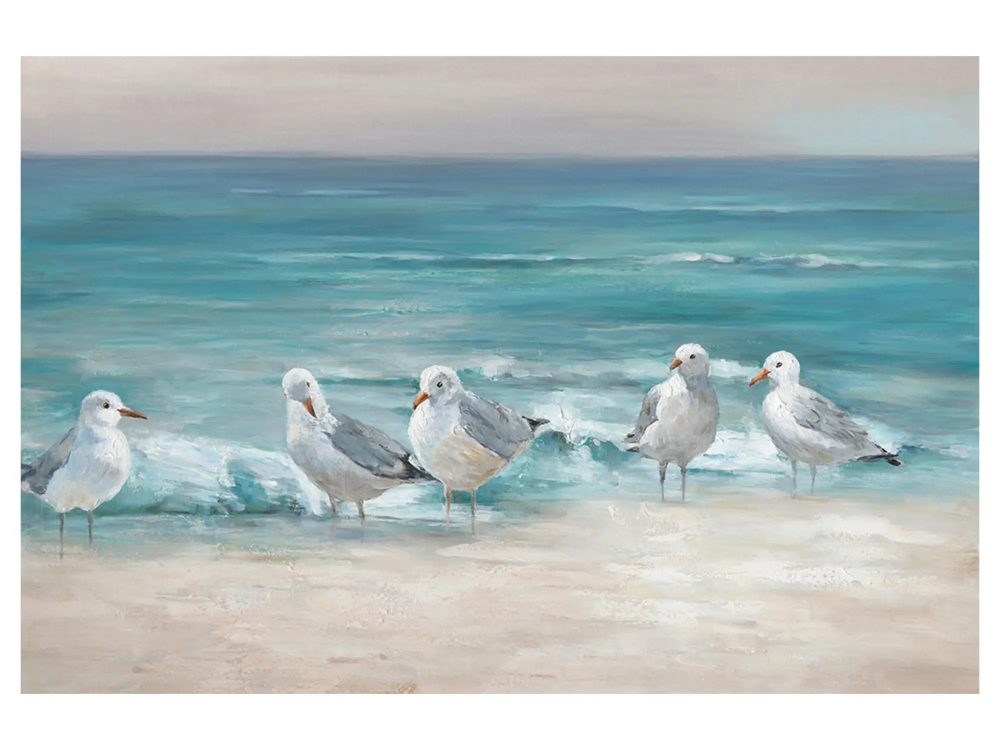 image LAND Bild Möwen am Strand  | Schubiger Möbel