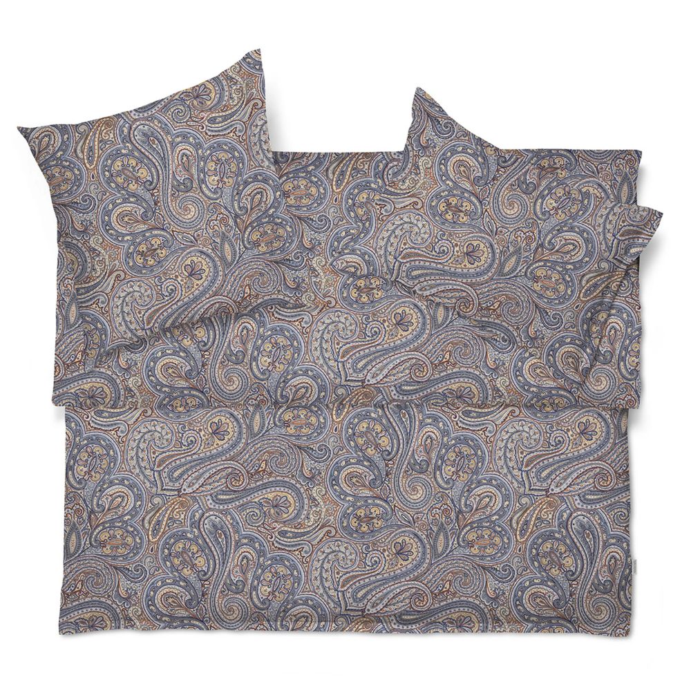 Schlossberg Bettwäsche Perinn-Noblesse, Blue  | Schubiger Möbel