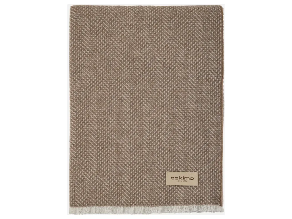 Eskitex AG Plaid Verbier 130x200 cm Braun | Schubiger Möbel
