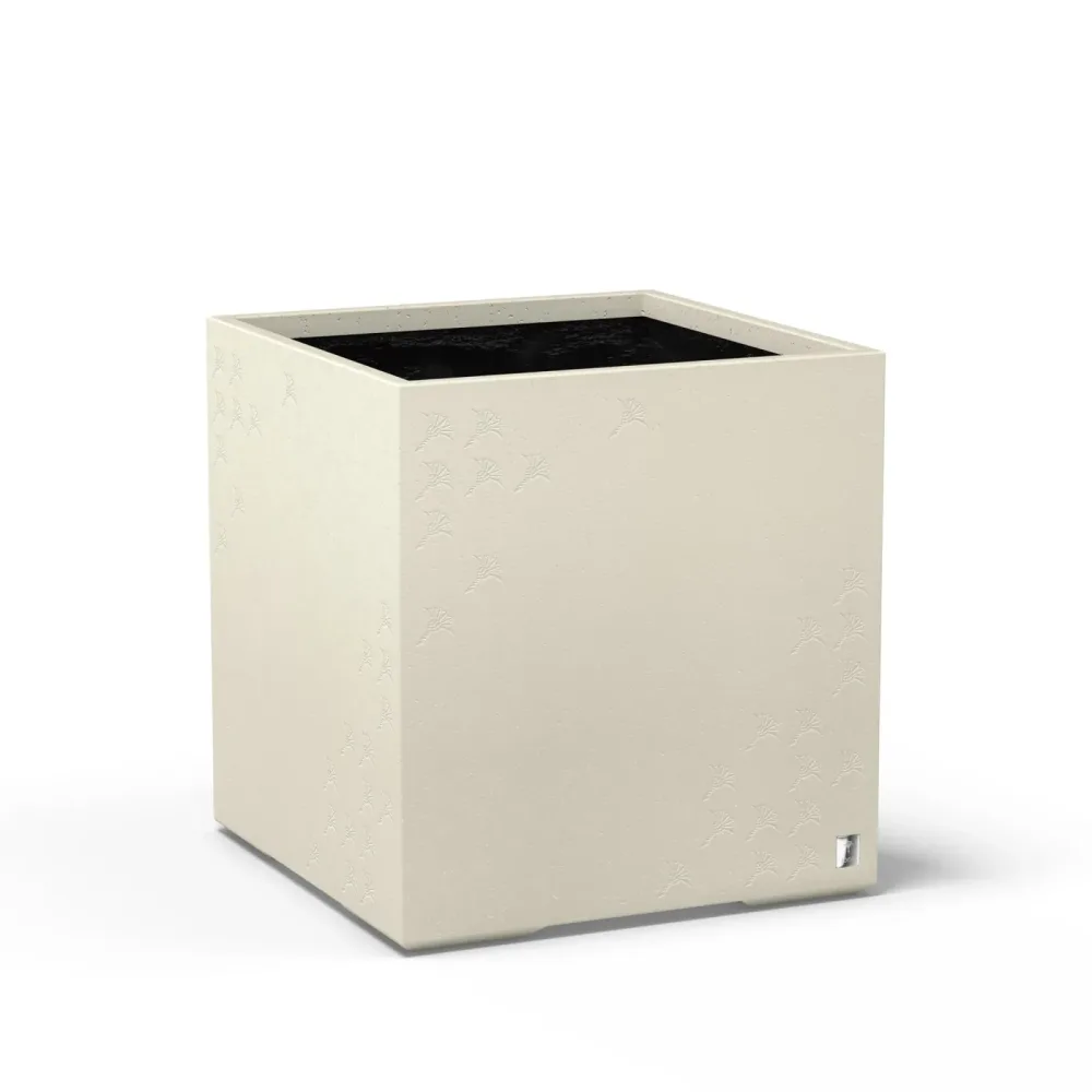 Joop Pflanzengefäss Cubic, Cream H: 64 cm  | Schubiger Möbel