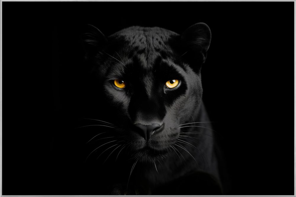image LAND Bild mit Rahmen Black Panther  | Schubiger Möbel