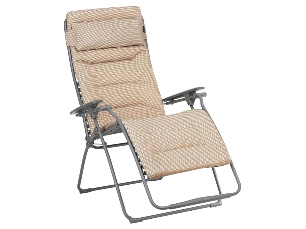 Lafuma Relaxliege Futura xl Braun | Schubiger Möbel