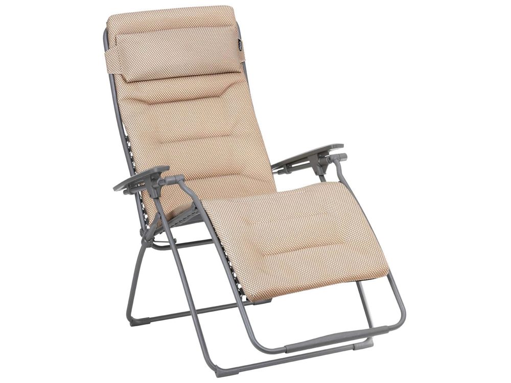 Lafuma Relaxliege Futura xl Braun | Schubiger Möbel