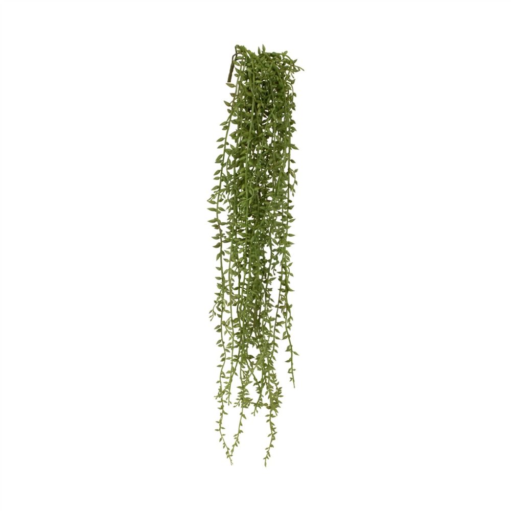 Decofinder Kunstblume Hänger Grünblatt Grün H: 74 cm  | Schubiger Möbel
