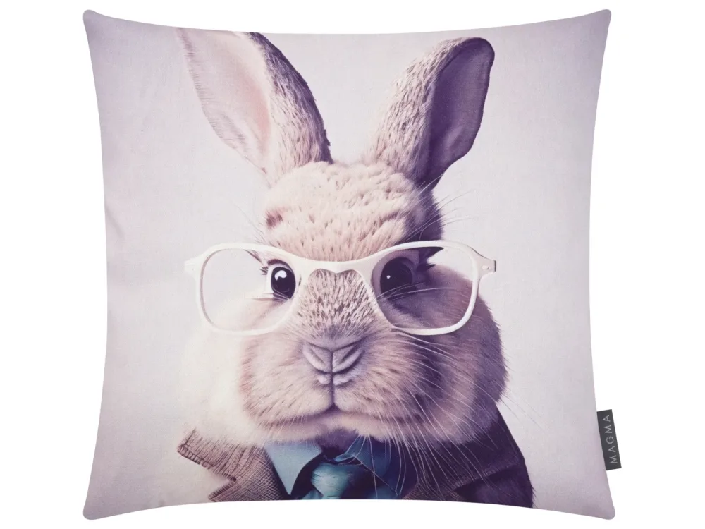 Magma Kissenhülle Rabbit Meister Lampe 45x45 cm  | Schubiger Möbel