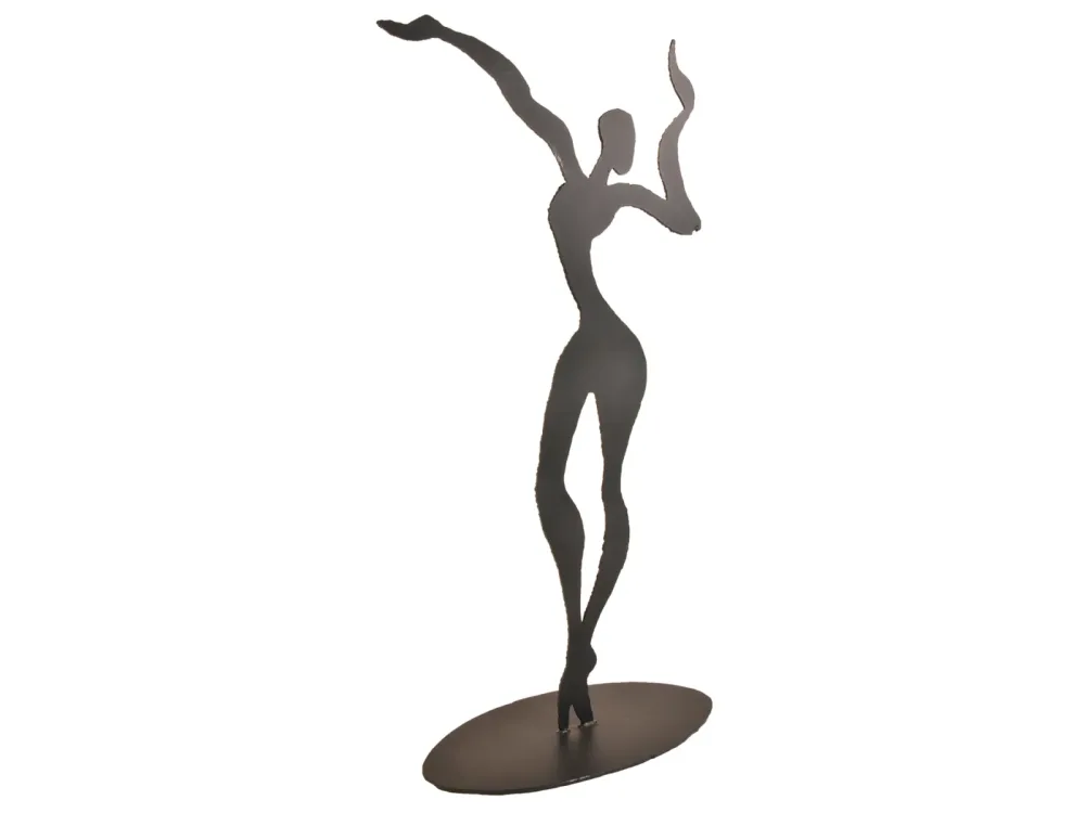 Schlittler Skulptur Tanzender Mensch H: 75 cm  | Schubiger Möbel