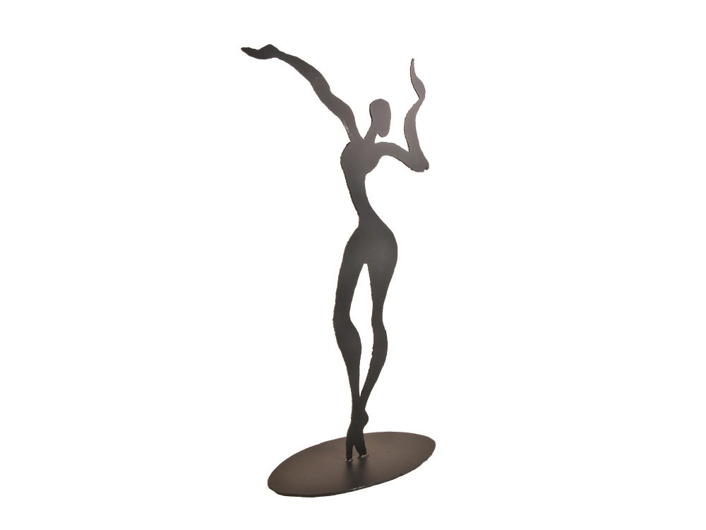 Schlittler Skulptur Tanzender Mensch H: 75 cm  | Schubiger Möbel