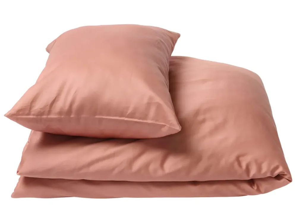 Journey Living Kissenbezug Braga Rosa Baumwolle 50 cm 70 cm - Farbe: Altrosa - Kissenbezug