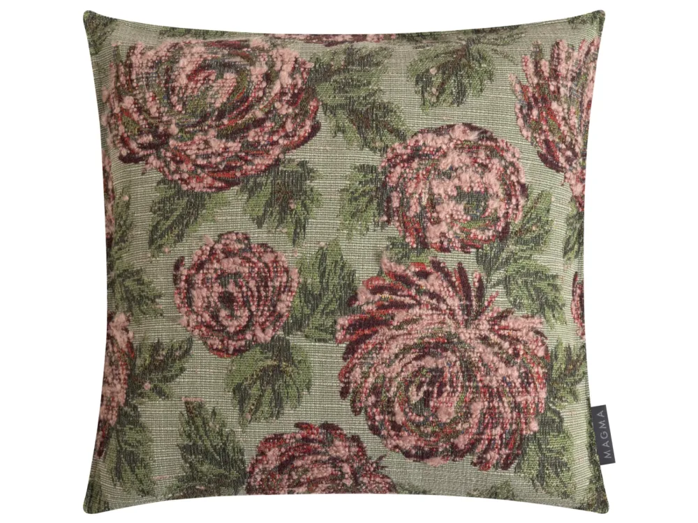 Magma Kissenhülle Rosa, Grün 45 x 45 cm Grün | Schubiger Möbel