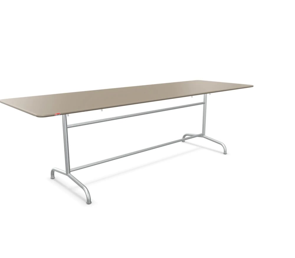 Schaffner Metall-Tisch Rigi Feuerverzinkt Beige | Schubiger Möbel