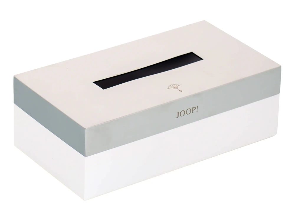 Joop Papiertuchbox Chrom Keramik Weiss | Schubiger Möbel
