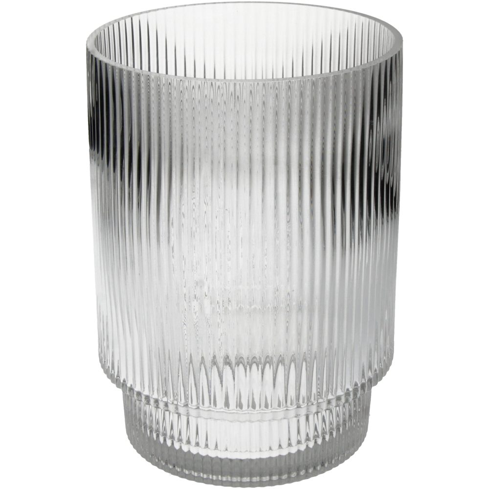 Kersten Vase Stripe, Glas H: 22 cm  | Schubiger Möbel