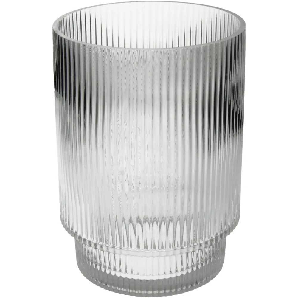 Kersten Vase Stripe, Glas H: 22 cm  | Schubiger Möbel