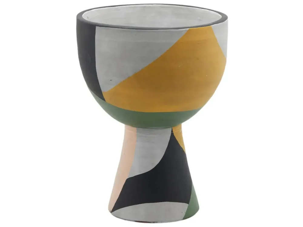 Edg Vase Keramik Multicolor H: 37 cm  | Schubiger Möbel