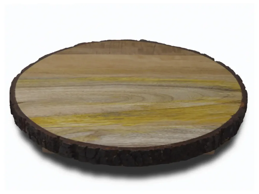 Decofinder Untersetzer Holzscheiben D: 33 cm  | Schubiger Möbel