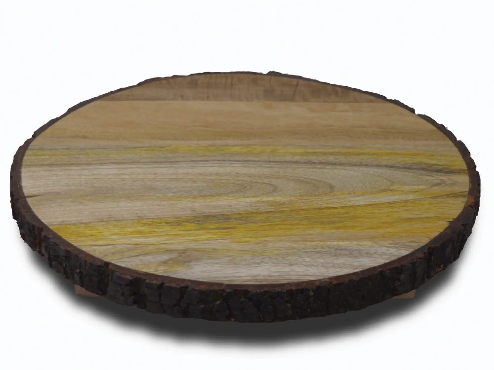 Decofinder Untersetzer Holzscheiben D: 33 cm  | Schubiger Möbel