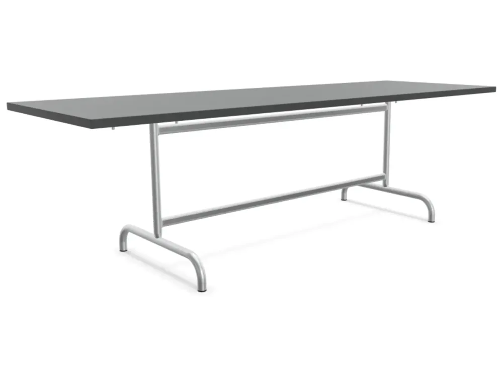 Schaffner Metall-Tisch Säntis Feuerverzinkt Grau | Schubiger Möbel