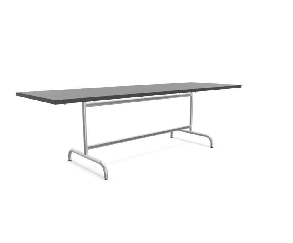 Schaffner Metall-Tisch Säntis Feuerverzinkt Grau | Schubiger Möbel