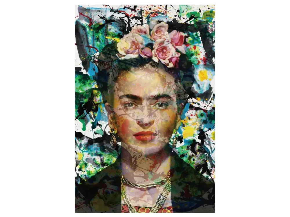 image LAND Digitaldruck auf Glas Mexikanische Schönheit  | Schubiger Möbel