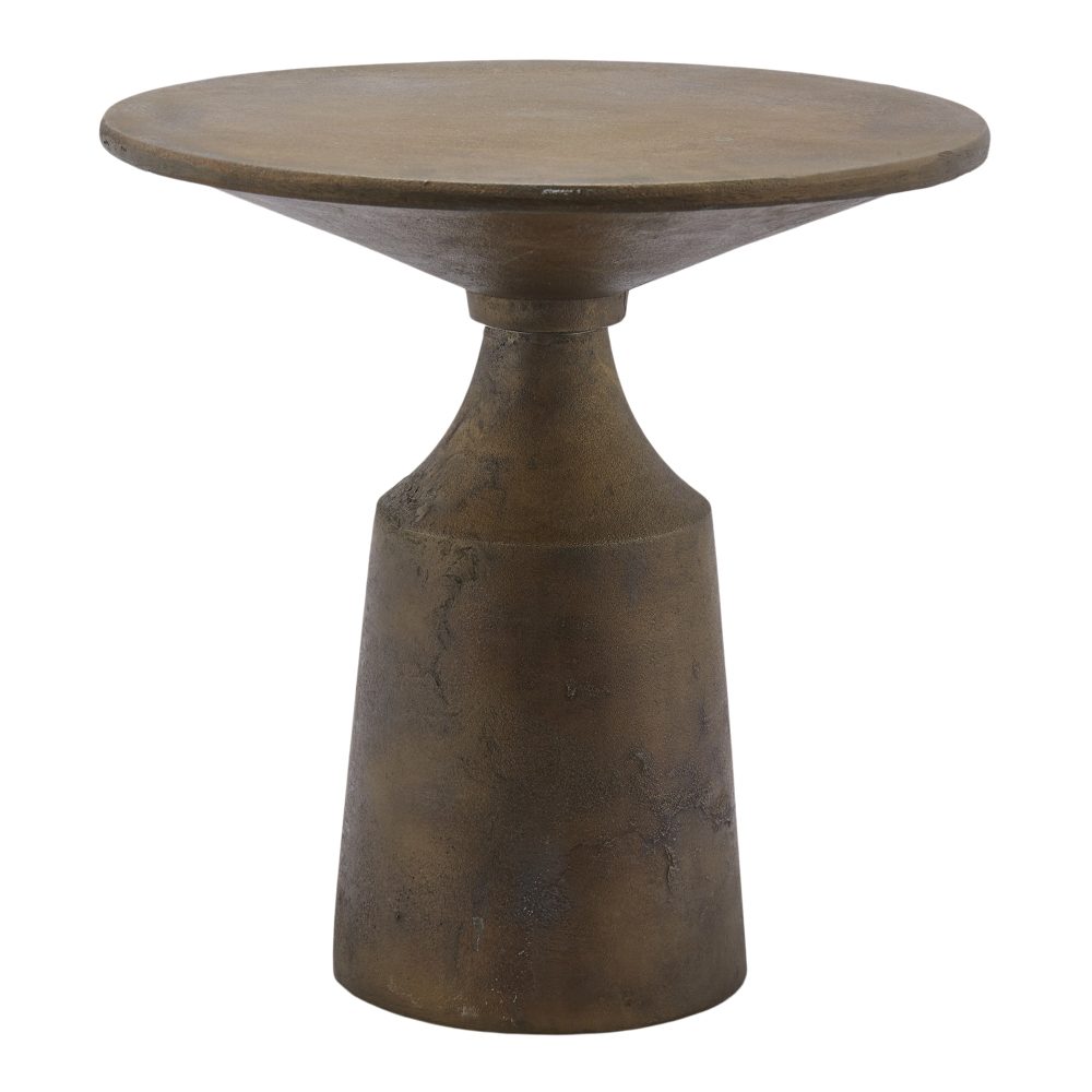 Edg Beistelltisch Metall Altgold B: 46 cm  | Schubiger Möbel