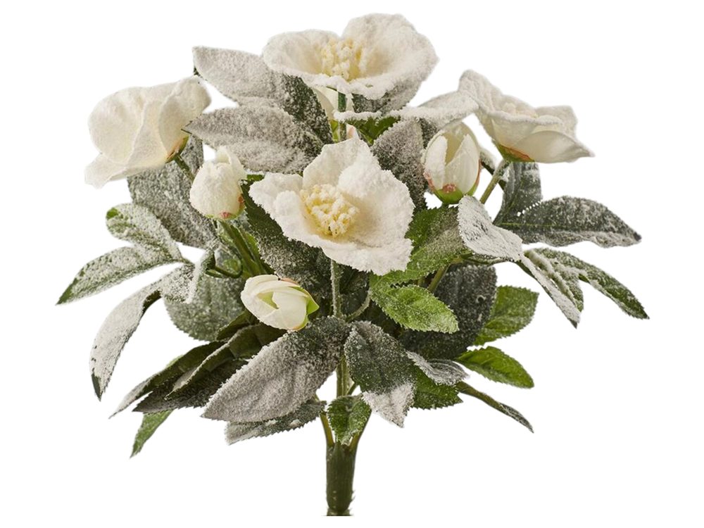 Edg Kunstblumen Christrosen H: 30 cm  | Schubiger Möbel