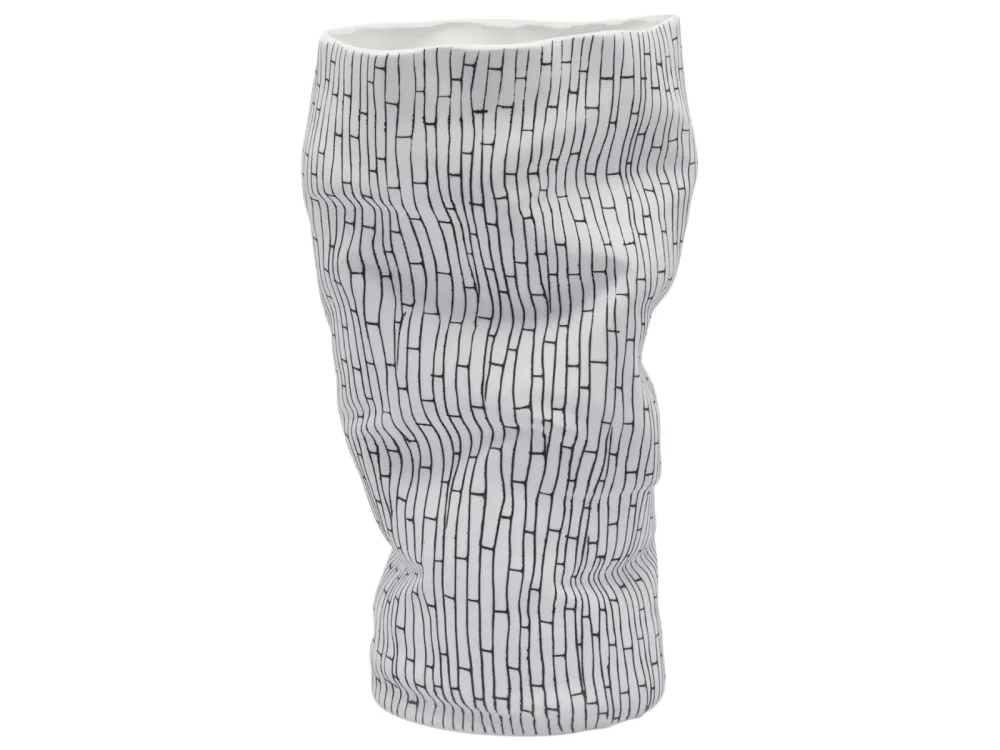 Edg Vase Deluxe Mosaik Porzellan H: 50 cm  | Schubiger Möbel