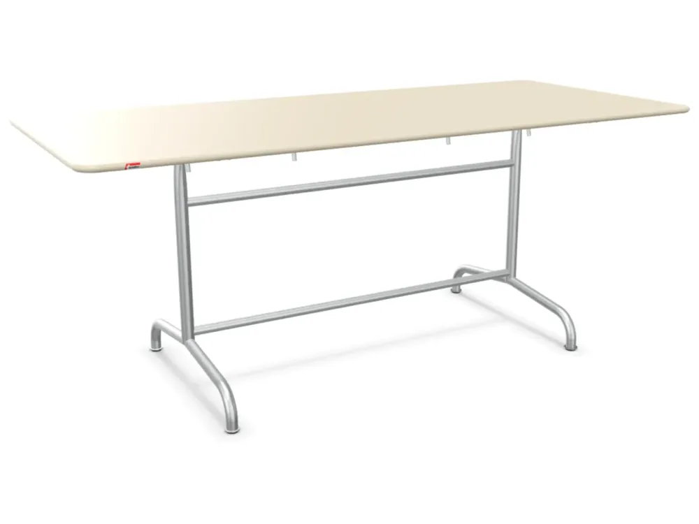 Schaffner Metall-Tisch Rigi Feuerverzinkt Beige | Schubiger Möbel