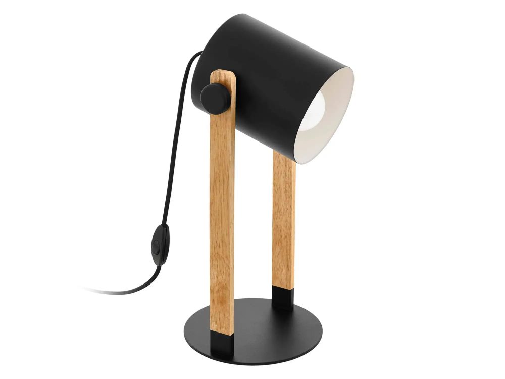 Eglo Tischlampe Hornwood Weiss | Schubiger Möbel