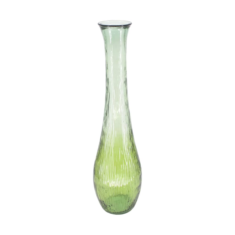 Decofinder Vase Recyclingglas, Grün  | Schubiger Möbel