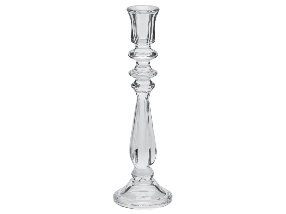 Edg Kerzenständer Glas B: 33 cm  | Schubiger Möbel