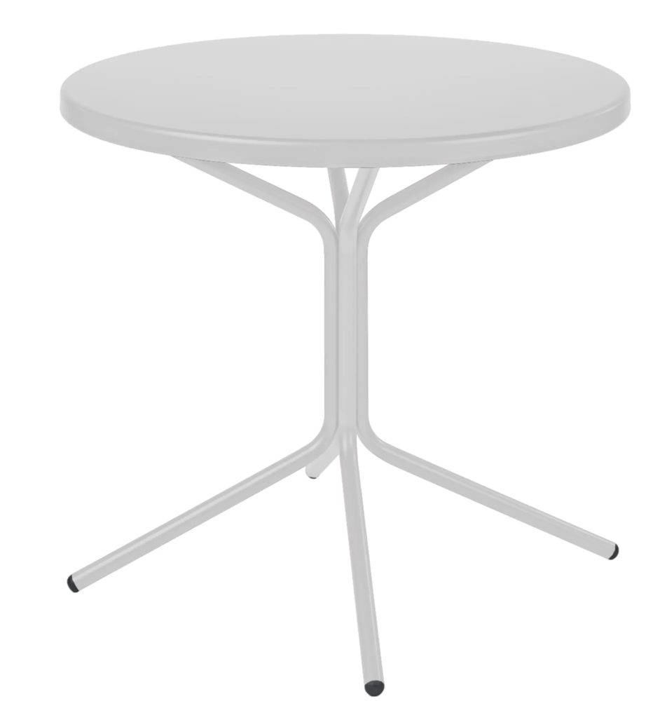 Schaffner Metall-Bistrotisch Pix Rund Weiss | Schubiger Möbel