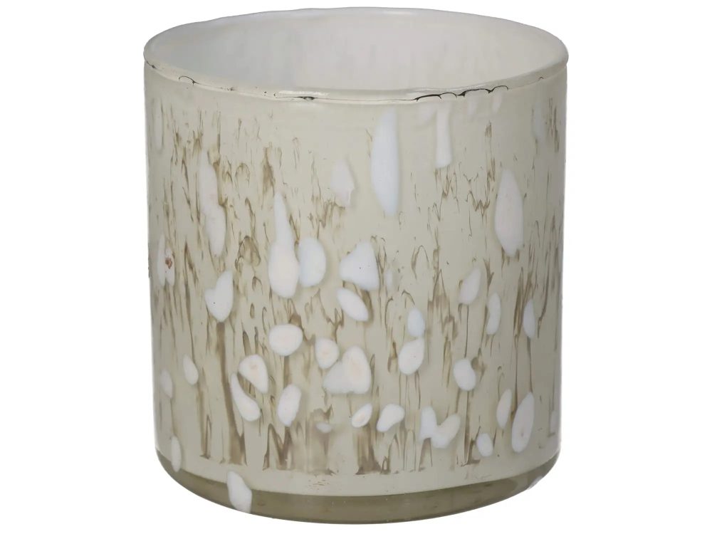Kersten Windlicht Glas Beige H: 10 cm  | Schubiger Möbel