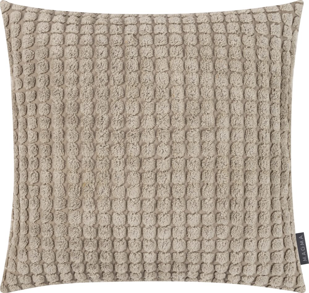 Magma Kissenhülle Lenox, Taupe 50x50 cm  | Schubiger Möbel