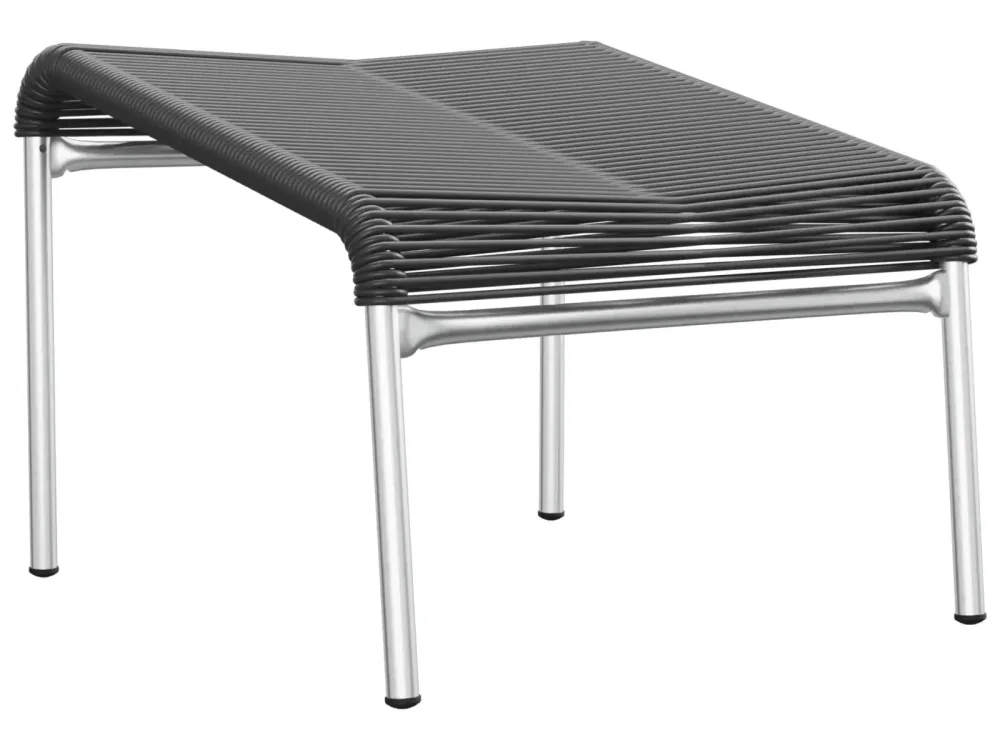 Schaffner Spaghetti-Fuss-Hocker Säntis Feuerverzinkt Grau | Schubiger Möbel