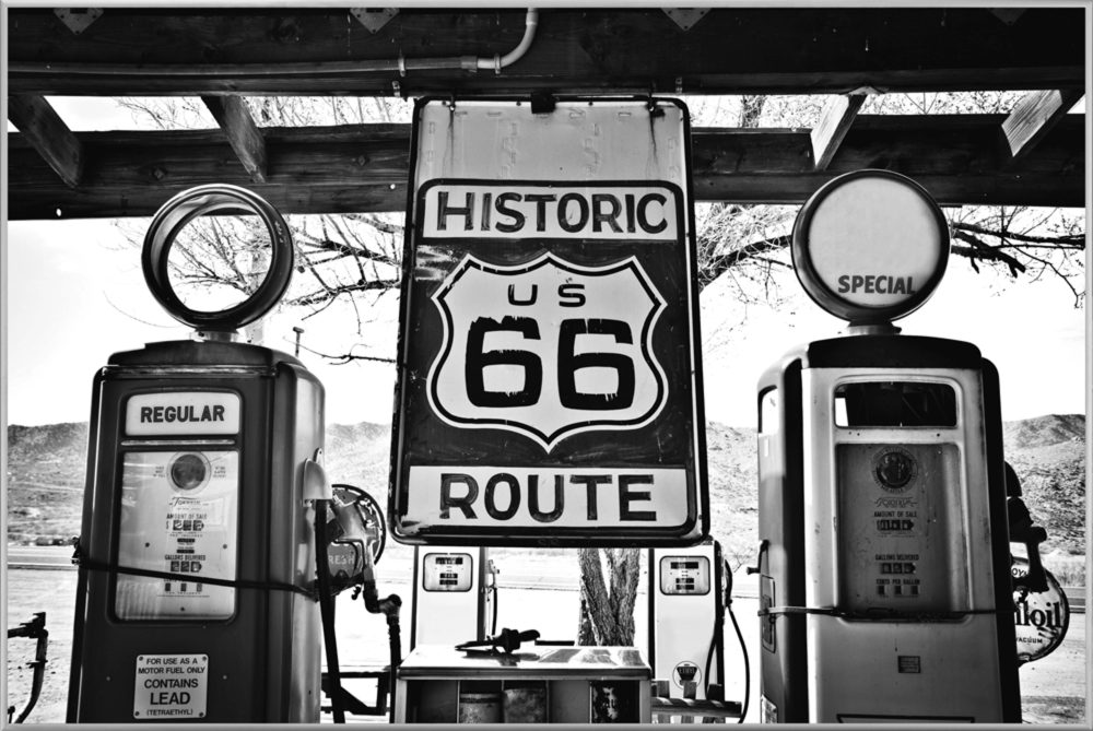 image LAND Bild mit Rahmen Route 66  | Schubiger Möbel