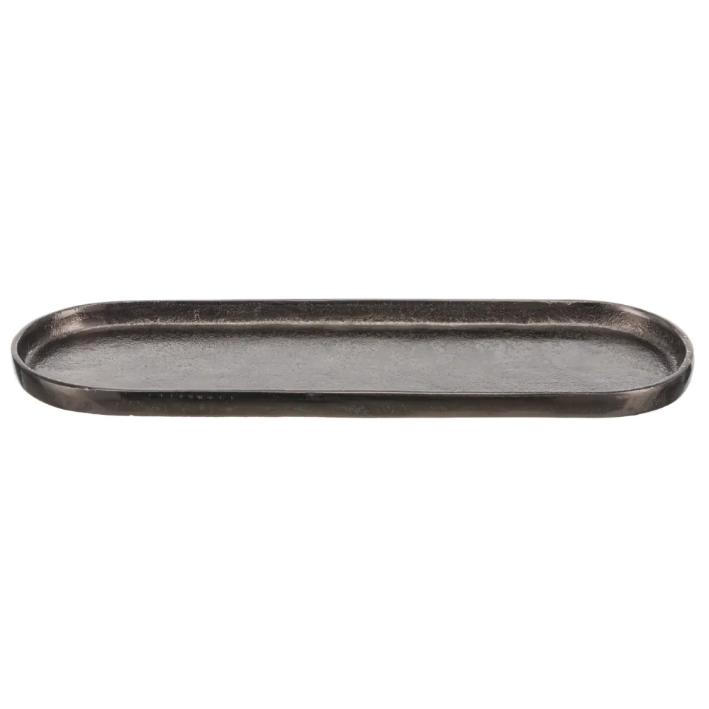 Gasper Schale Aluminium, Schwarz  | Schubiger Möbel