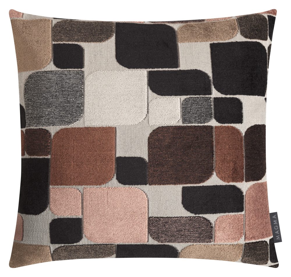 Magma Kissenhülle Okiro, Schwarz 45x45 cm  | Schubiger Möbel