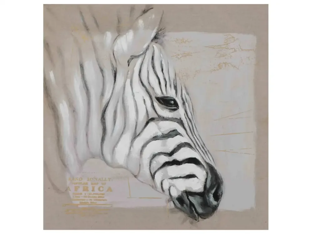 image LAND Bild Zebrakopf 1  | Schubiger Möbel