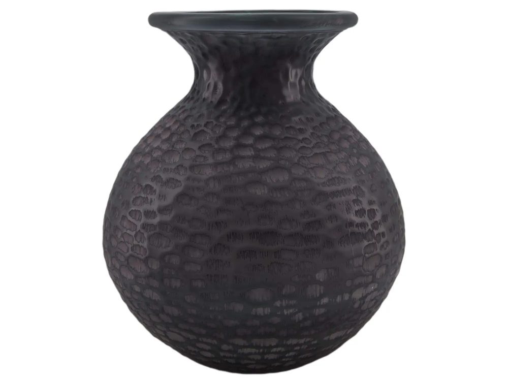 Decofinder Vase Glas Grau H: 33 cm  | Schubiger Möbel