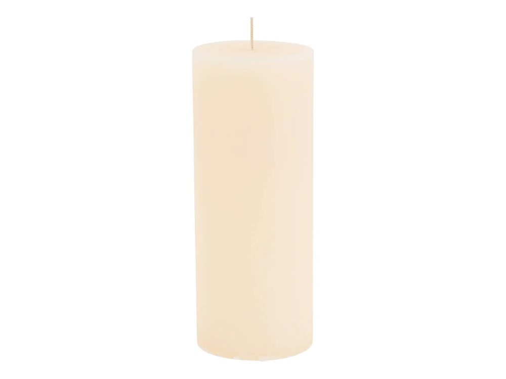 Kaheku Kerze Elfenbein 25 cm Grau | Schubiger Möbel