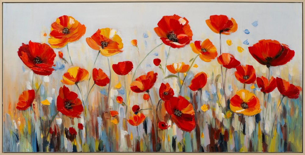 image LAND Gemälde Poppy Field  | Schubiger Möbel