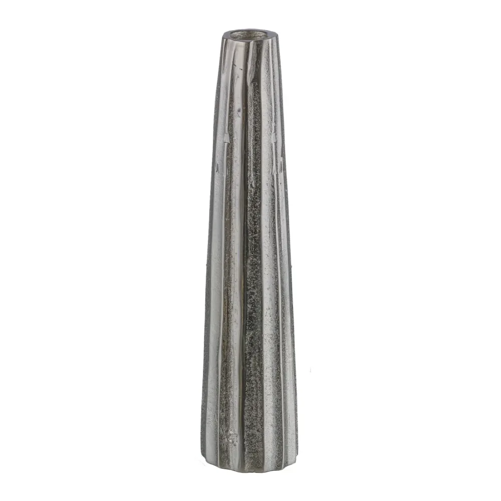 Gasper Vase Slim Fit, Silber H: 28 cm  | Schubiger Möbel