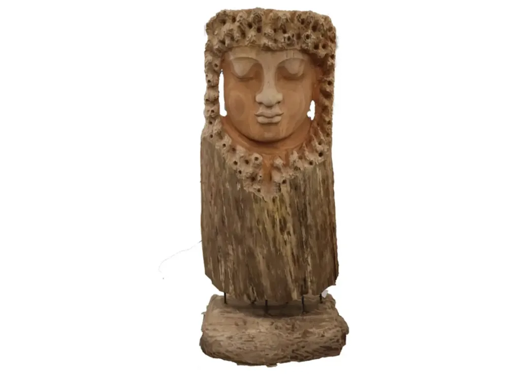 Dijk Figuren Buddha Holz D:  cm  | Schubiger Möbel