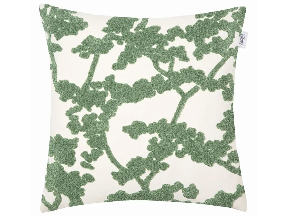 Stoeckel & Grimmler Kissenhülle Ida Salbei 45x45 cm  | Schubiger Möbel