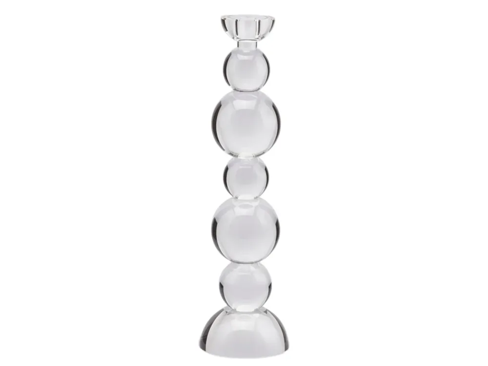 Edg Kerzenständer Kristallglas H: 12 cm  | Schubiger Möbel