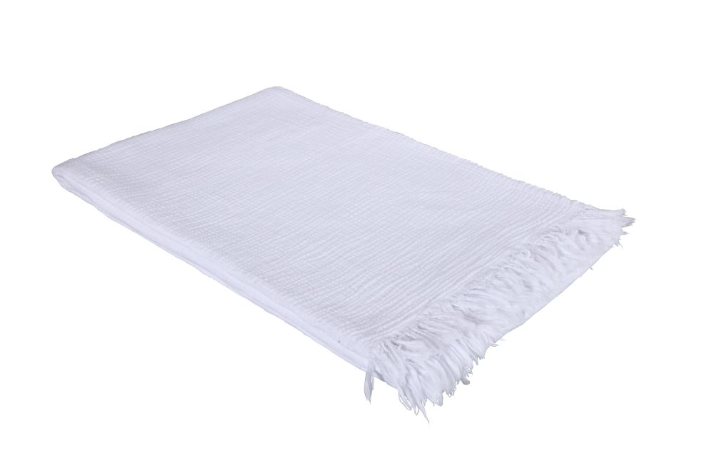 Eskitex AG Plaid Nizza Weiss 140x210 cm  | Schubiger Möbel