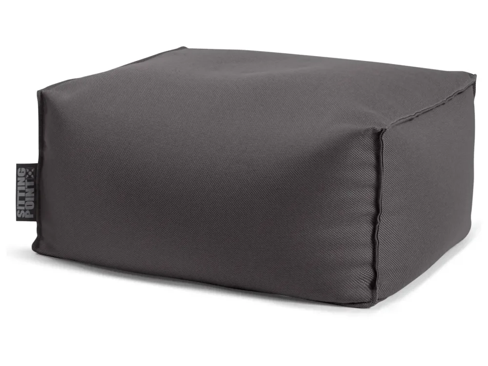 Magma Outdoor-Sitzsack Korfu Roll Schwarz | Schubiger Möbel